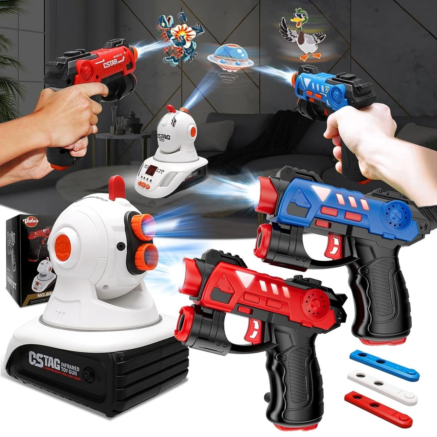 Projector Shooting Game