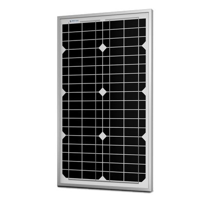 30 Watt 12 Volt Monocrystalline Solar Panel