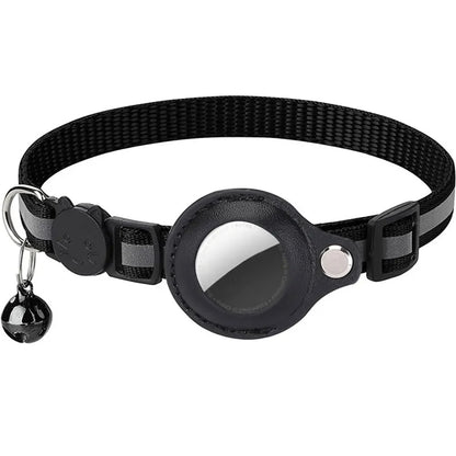 Reflective Cat Collar with Apple AirTag Holder