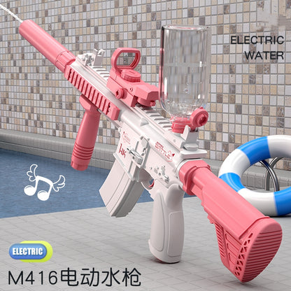 New Electric Water Gun Automatic Squirt Rifle Toy Gun