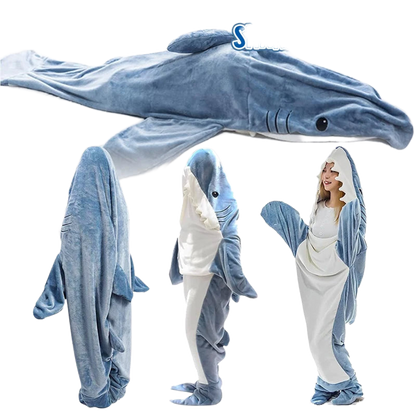 Wearable Shark Sleeping Blanket