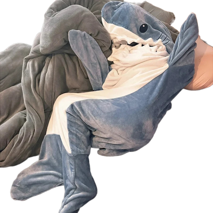 Wearable Shark Sleeping Blanket