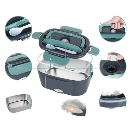 2-In-1 Electric Heating Lunch Box