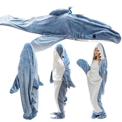 Wearable Shark Sleeping Blanket
